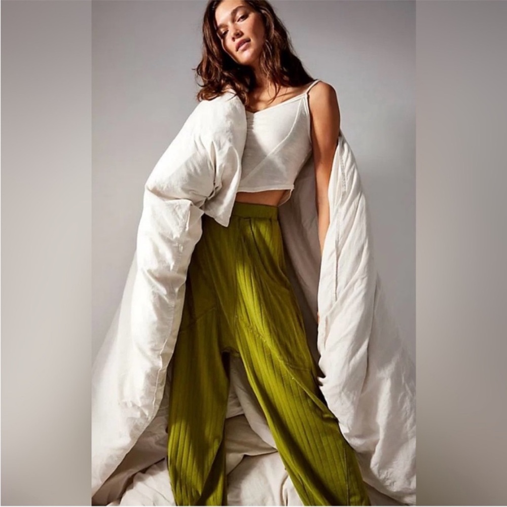 Free People Intimately Coffee Chat Joggers Size XS - Picture 4 of 7